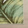 thumbnail image 5 of nuLOOM Cyra Splashguard Graphic Machine Washable Area Rug, 4' x 6', Cyra Sage Green, 5 of 11