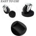 Bed Stoppers Furniture Stopper, 4 Pack Wheel Stoppers Furniture Caster