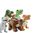 thumbnail image 2 of Peluche de dinosaurio de simulación de 25 cm, realista, triceratops, anquilosaurio, estegosaurio, T-rex, pterosaurio, dragón, muñeco de dibujos animados, regalo suave para niños, 2 of 5