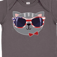 thumbnail image 4 of Inktastic 4th of July Girl Patriotic Cat Boys or Girls Baby Bodysuit, 4 of 5