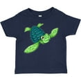 thumbnail image 3 of Inktastic Sea Turtle with Swirls Boys or Girls Toddler T-Shirt, 3 of 5