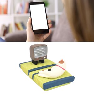 Cell Phone Stand, Cute Phone Stand Resin Lightweight Universal Stable Desk Cartoon Phone Holder for All Mobile Phone