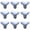 Sky Blue, variant on 6PC Edge Corner Protectors Guards Protective Cushions Anti Collision Furniture Corner Protectors, Self Adhesive Corner Guards for Tables Cabinets Desks,1.7 Inch
