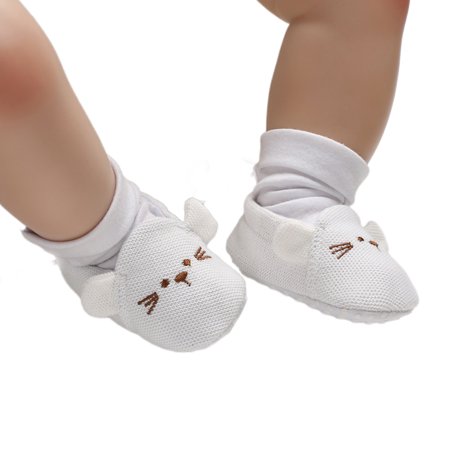 

Cute Newborn Baby Girls Boys Soft Sole Crib Shoes Infant Toddler Sneaker Anti-Slip Outfit 0-18M