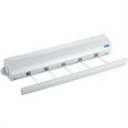 thumbnail image 1 of Indoor and Outdoor Wall-Mounted Drying Rack, Extendable Clothes Drying Rack up to 4.2m, Plastic, 7x7x47.5 cm, White, 1 of 5
