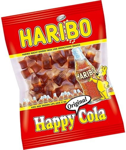 Haribo 7 Inch Plush Happy Cola 