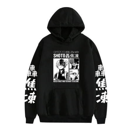 GFGSZTAFB Unisex Unisex MHA Bakugou Katsuki Cosplay Hoodies Hero Academia Sweatshirt Pocket Pullover Tops