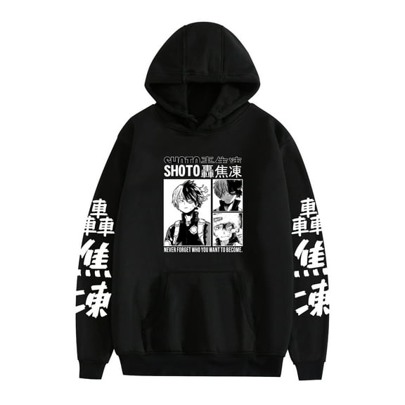 GFGSZTAFB Unisex Unisex MHA Bakugou Katsuki Cosplay Hoodies Hero Academia Sweatshirt Pocket Pullover Tops