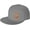 Gray, variant on Fox Flat Bill Hats Teens Cool Snapback Baseball Cap Unisex