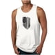 thumbnail image 1 of Tanques para Hombre de Verano Suelto Cuello Redondo de Algodón Poliéster Desgaste Casual, Camisa sin Mangas Deportivas de los Hombres para Diario Y Al Aire Libre, 1 of 4