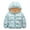 Green, variant on KYAIGUO 1-7 Years Old Fall & Winter Puffer down Jacket Outerwear Toddler Kids Warm Cozy Fleece down Coat