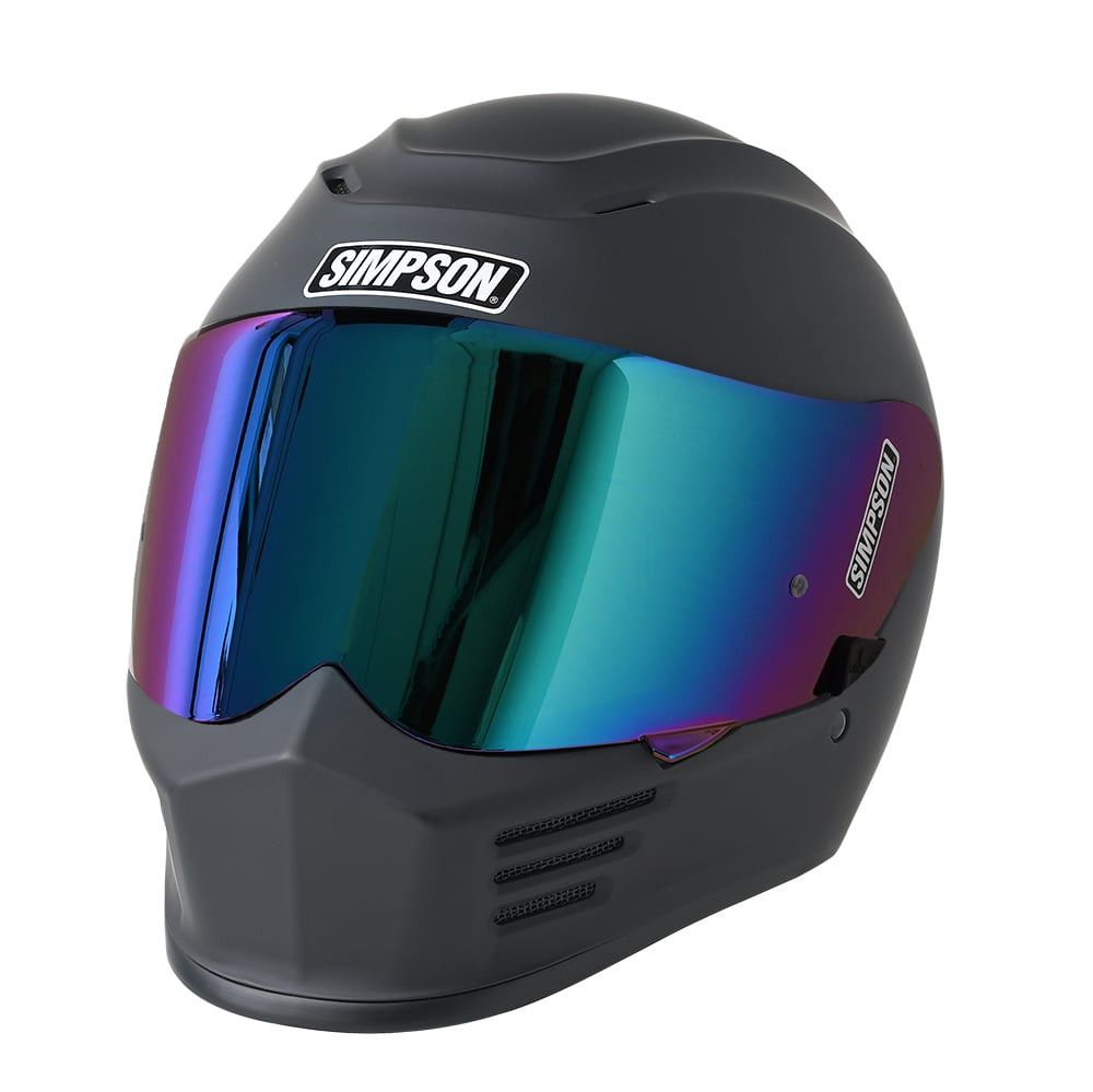 Simpson SPBM3 Speed Bandit Full Face Racing Motorcycle Size - Medium - Matte Black