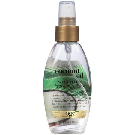 OGX Weightless Hydrating Oil Mist Nourishing + Coconut Oil, 4.0 FL OZ