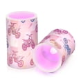 thumbnail image 2 of Motocross Flickering Flameless Candles Battery Operated with Remote Timer LED Pillar Candles Set of 2, 2 of 7