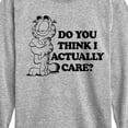 thumbnail image 3 of Garfield - Do You Think I Actually Care - Toddler & Youth Long Sleeve Graphic T-Shirt, 3 of 5