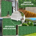 thumbnail image 5 of ChaoLink Artificial Bo *wood Panels,24Pcs 20 *20 inches Grass Wall Panels 4 Layers Greenery Wall 2 inches with 100 Zip Ties, No Odor Artificial Grass Backdrop, 5 of 7