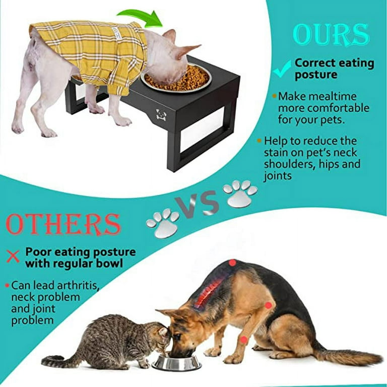 Rise Pet Bowl Stand, for Extra Large Dog Bowls – Basis Products