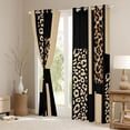 thumbnail image 3 of Erosebridal Abstract Cheetah Print Curtains Pack of 2 (42x84 Each), Kids Boys Girls Women Curtains Blackout, 3 of 6