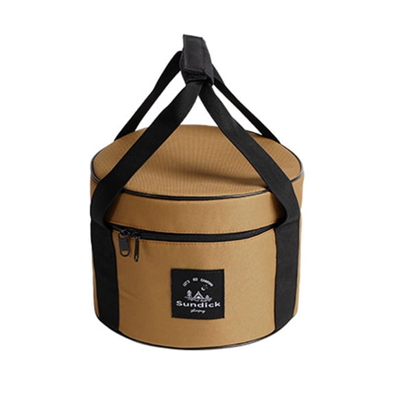 Bolsa de almacenamiento para acampar de gran capacidad, resistente al desgaste, bolsa de transporte, cesta de utensilios de cocina, caja de artículos Grande Sunnimix Bolsas de almacenamiento para pícnic
