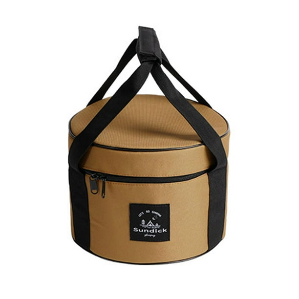 Bolsa de almacenamiento para acampar de gran capacidad, resistente al desgaste, bolsa de transporte, cesta de utensilios de cocina, caja de artículos Grande Sunnimix Bolsas de almacenamiento para pícnic