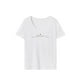 thumbnail image 1 of Camiseta para mujer con cuello redondo, ropa deportiva, camiseta básica suave para uso diario y vacaciones SG, 1 of 7