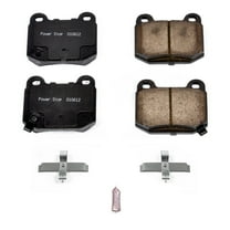 Power Stop Rear Z17 Evolution Ceramic Brake Pads with Hardware 17-961