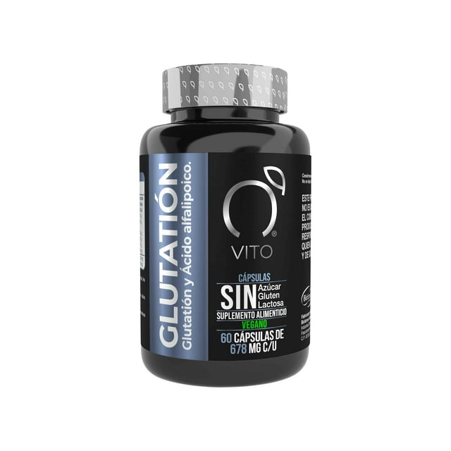 Glutatión + Ácido Alfa Lipoico | Detox y Antioxidante | 60 cápsulas (500 mg).