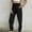 Black, variant on OKBOP Cuffed Women'S Cargo Pants Casual Elastic Waist Drawstring Sports Sweatpants Fashion with Pockets Y2k Baggy Relaxed Fit Legging
