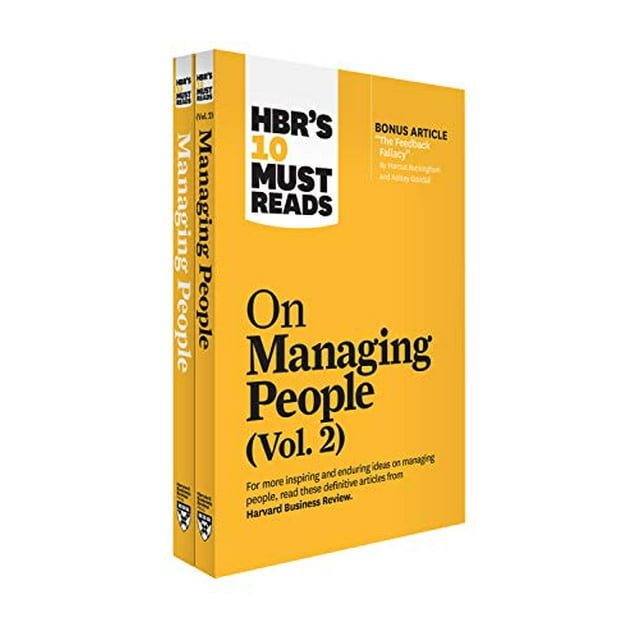 HBR's Collection de Livres 10 Must Reads on Manageing People 2 Volumes