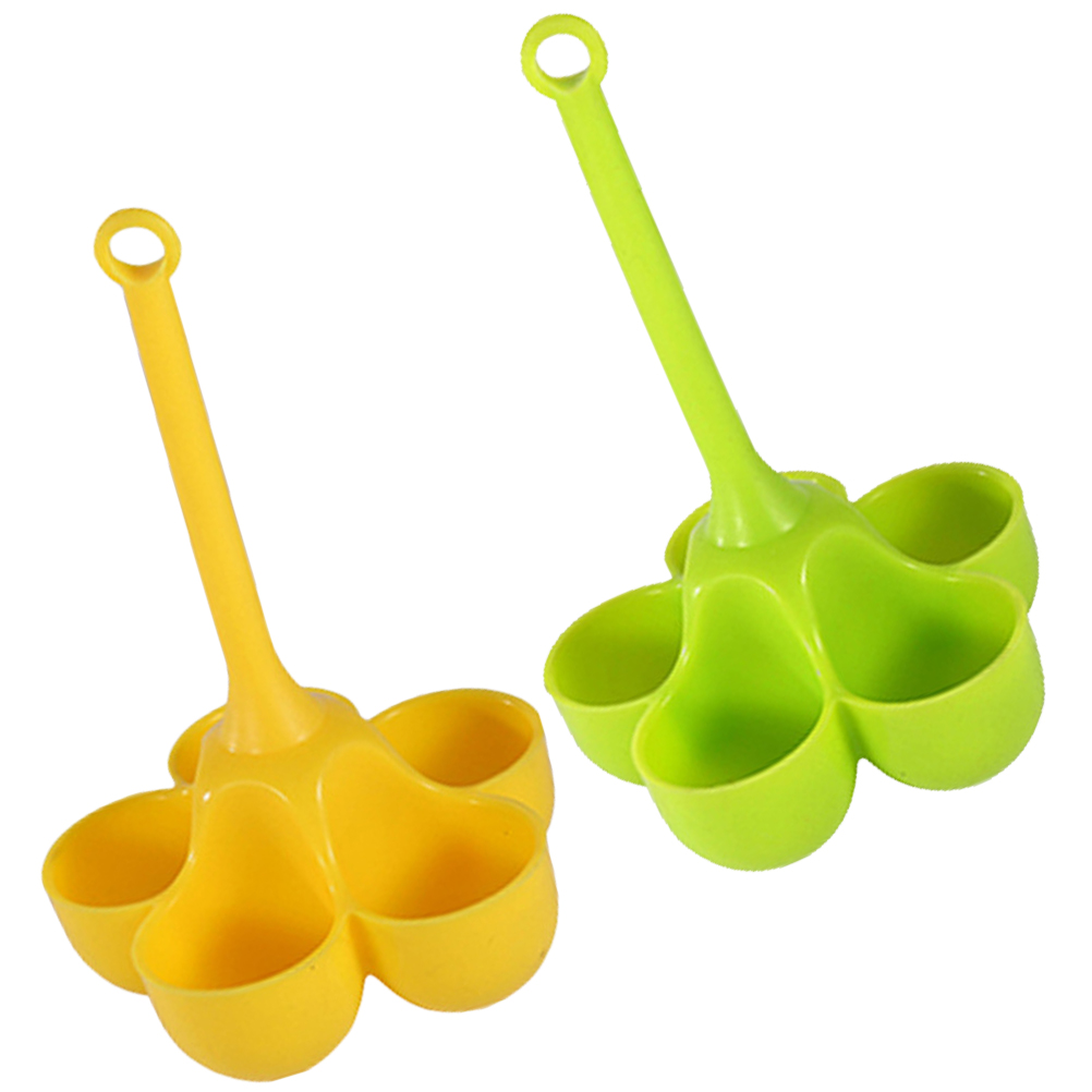 SEWCHICS Silicone Egg Holders Green 2Pcs For Cooking Eggs