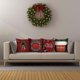thumbnail image 4 of 4 fundas de almohada navideñas de 45 x 45 cm, decoración navideña para fiestas de invierno, sofá o sillón., 4 of 7