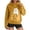 Yellow, variant on TARIENDY Cat Pouch Hoodies Women with Kangaroo Pocket Pet Carrier Large Pocket Sweatshirts Cute Hooded Pullovers Navy L