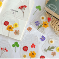 thumbnail image 3 of Dried Flower Bookmark Making Kit, 20pcs Easy DIY Transparent Bookmarks, Clear Jars Stickers Set, 3 of 9