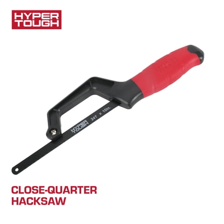 Hyper Tough Close-Quarter Hacksaw with 10-inch Blade