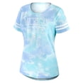 thumbnail image 2 of Women-s Light Blue Michigan State Spartans Cloud-Dye Scoop-Neck T-Shirt, 2 of 3