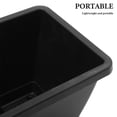 thumbnail image 3 of 4pcs Window Box Planter Vegetable Flower Planter Box Rectangular Flower Pot Window Vegetable Growing Pot Container, 3 of 8