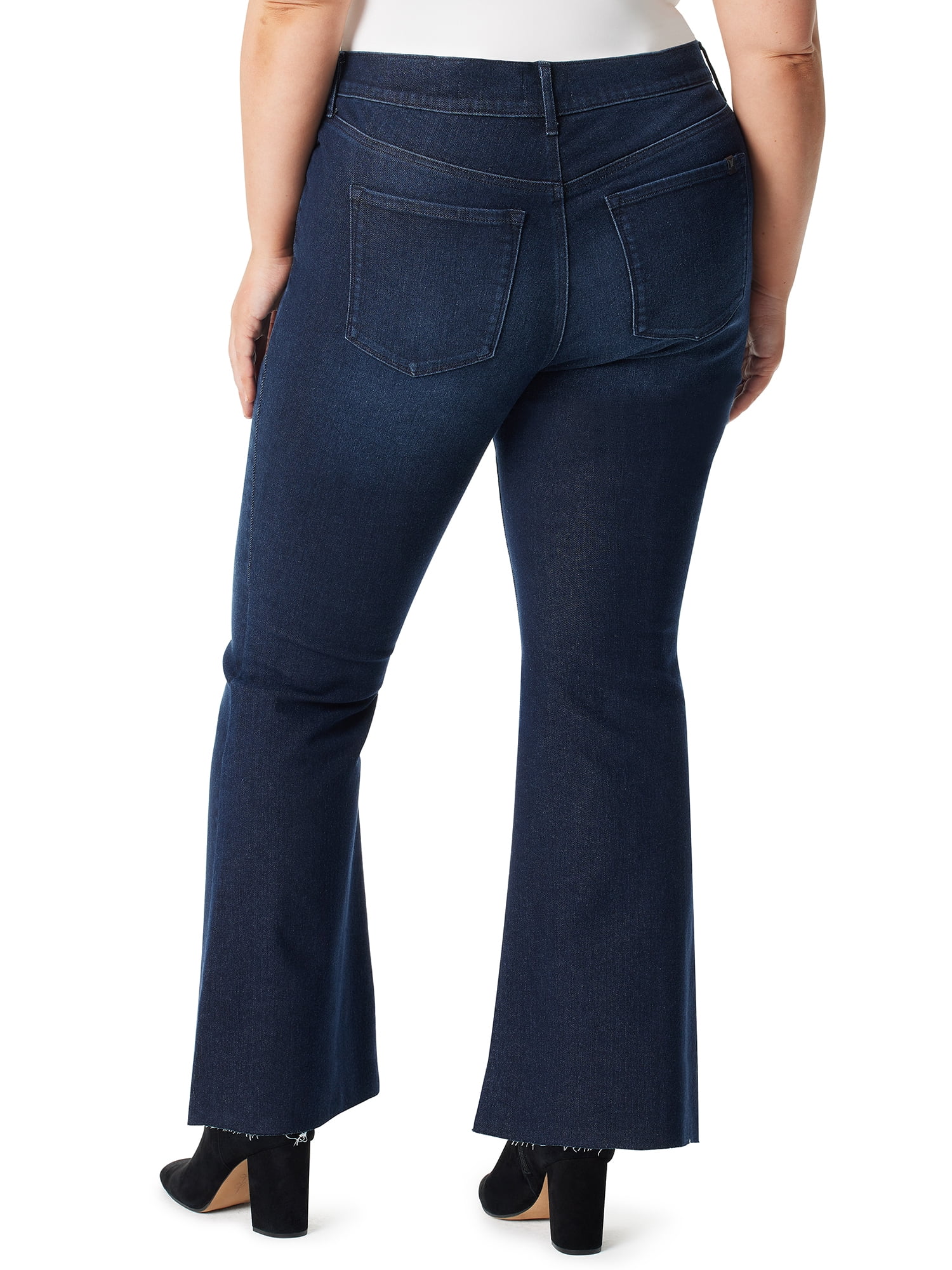 Jessica Simpson Women's and Women's Plus Daisy Fitted Flare Jeans, 30.5", 32.5", and 34.5" Inseams, Sizes 2-26W