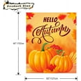 thumbnail image 2 of Couverture Décorative d'Automne, Couverture Jetée Orange Citrouille, Couverture Jetée Action de Grâce, Couverture en Molleton d'Automne pour Canapé Lit Extérieur Sofa, Légère Duveteuse Douce Peluche, Couvertures et Jetés, Déco d'Automne 50x60-4, 2 of 5