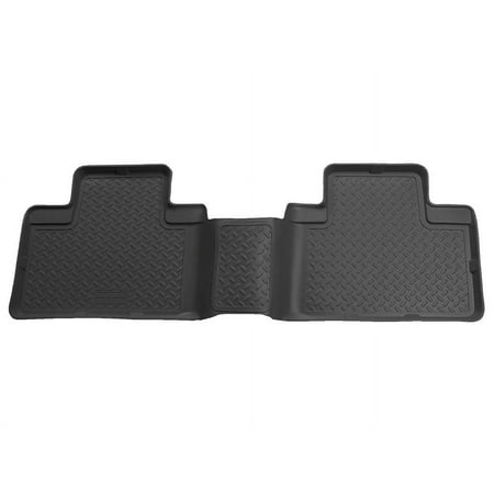 Husky Liners by RealTruck Classic Style Series | 1999 - 2007 Ford F-250/F-350 SuperCab | 2nd Seat Floor Liner, Black | 63871