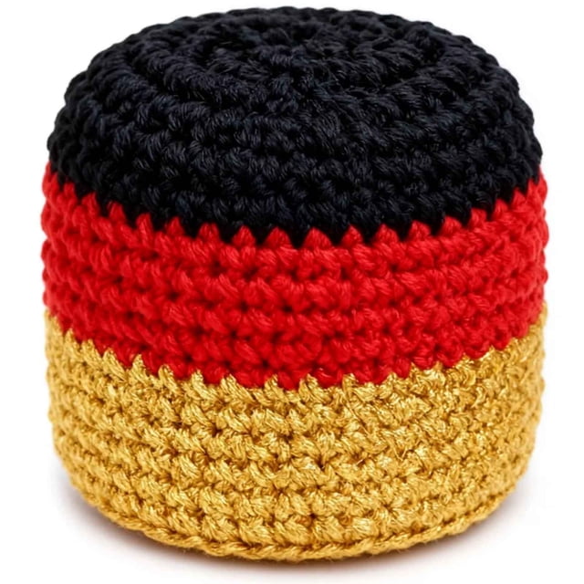 EQWLJWE Outdoor Decorations for Patio and Yard,Hand-Knitted Crocheted Kickballs for Adults Colorful Juggling Kickballs Suitable for Beginners In Outdoor Throwing Games.