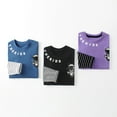 thumbnail image 3 of AAMILIFE Nouveaux Hauts de Mode pour Garçons, T-shirts Deux Pièces, Pulls à Col Rond pour l'Automne, 3 of 3
