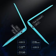 T&C Laptop Computer-10.1 Inch Kids Laptop powered by Android 7.1.1 OS, 2gb Ram +32gb, Bluetooth, Wi-Fi- Blue