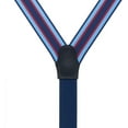 thumbnail image 3 of SuspenderStore Dressy Striped Grosgrain Suspenders- 1.38-Inch Wide - Button - 9 Colors & 2 Sizes, 3 of 4