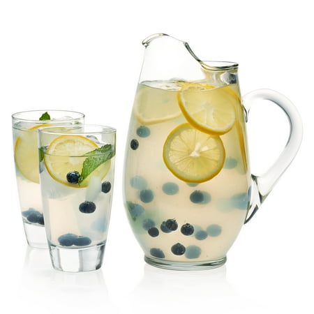 - Libbey Classic Entertaining Set with 6 Tumblers and Pitcher