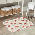 thumbnail image 7 of Pofeuu Cartoon Flat Mushrooms Print Flannel Doormats Rug16"x24"Rug Washable Doormats Indoor Outdoor Rugs for Layered Front Door Mats, Porch, Kitchen, Entryway, 7 of 7