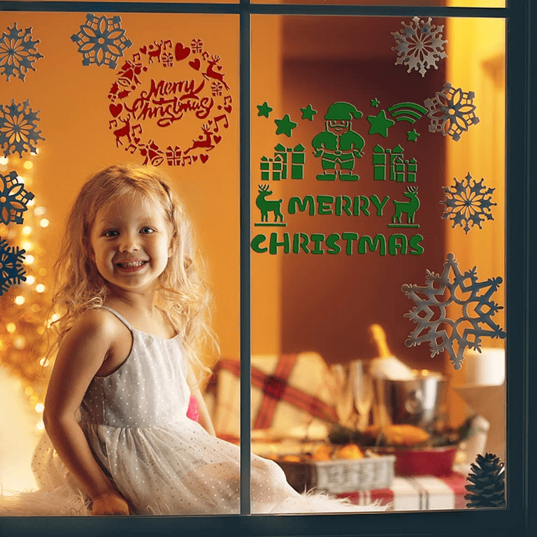 Drawing Stencils for Kids (8 pcs) // CHRISTMAS