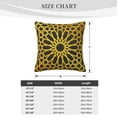 thumbnail image 4 of ZICANCN Decorative Throw Pillow Covers , Pattern Design Couch Sofa Decorative Knit Pillow Covers for Living Room Farmhouse 16"x16", 4 of 8