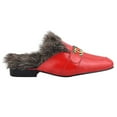 thumbnail image 5 of LIBERTYZENO Mens Premium Slip On Comfortable Faux Fur Loafers Shoes, 5 of 7