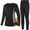 Balck Gray, variant on Roadbox Thermal Underwear Sets for Women, Long Johns Fleece Lined Top & Bottom, Warm Skiing Base Layer Cold Weather Winter