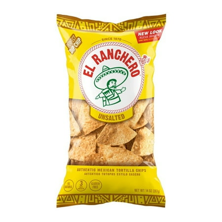 El Ranchero Corn Tort Chip Natural 14 Oz